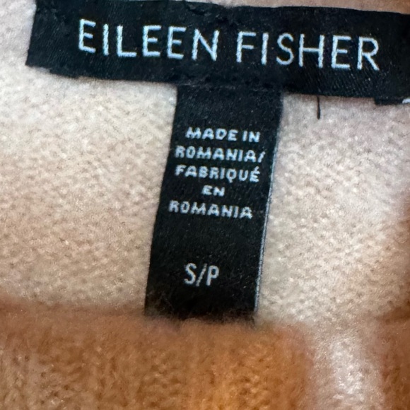 Eileen Fisher Cashmere Silk Bliss Turtleneck Box Top. Women’s SZ S/P - Picture 6 of 12